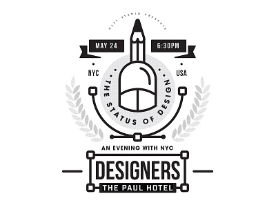 The Status Of Design creative designers event graphic designs the paul hotel