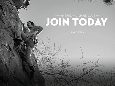 American Alpine Club Practice Ad american alpine club climbing rock