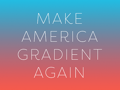 Make America Gradient Again™ america filson gradient
