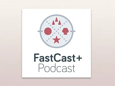 FastCast+ Podcast Logo branding disney logo podcast