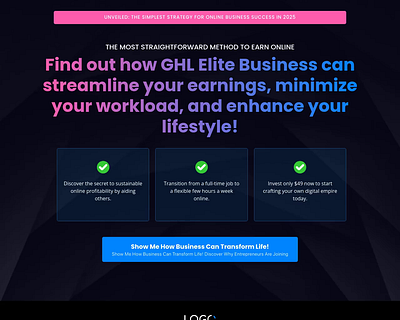 Membership Funnel Template agency template design funnel design funnel template funnel theme ghl ghl template gohighlevel illustration membership funnel ui