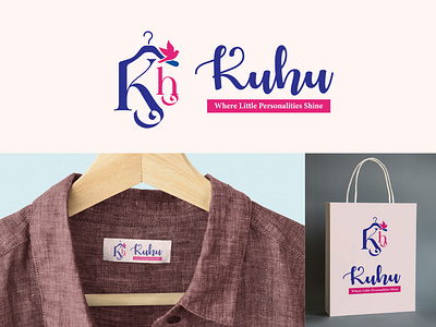 Kids Fashion Brand - Logo Design brand design branding fashion logo logo design mockup