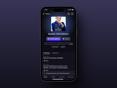 Majelan - Podcast App Page Revamp