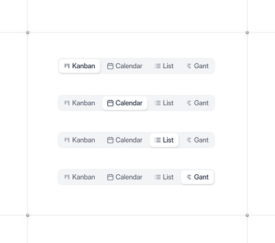 Segmented controller mobile design product design saas saas design ui web app design