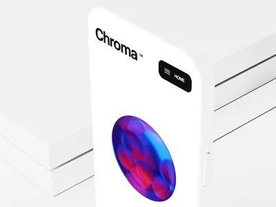 CHROMA 3d app crafting digital experience graphics interface mobile motion ui ui design uiux user interface ux ux design web website