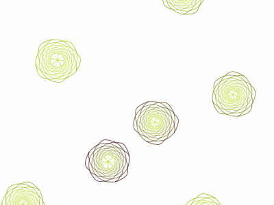 Growing Succulents creative code generative design interaction p5 processing surface design