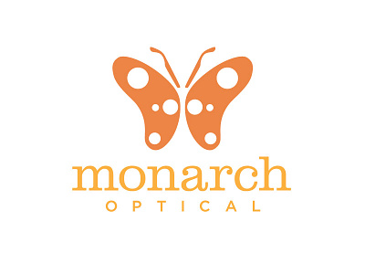 Monarch Optical butterfly connection doctor eye forced glasses minimal minimalism monarch optical optometrist simple