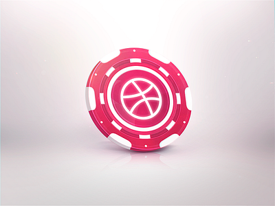 Hello, Dribbble! first hello invitation invite poker shot