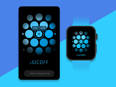 Color Picker apple watch color download flat interface ios iphone like picker social ui ux