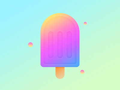 Ice Cream cold color cool cream food ice icon sweet ui