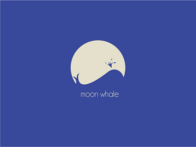 Moon Whale animal