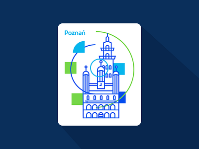 Poznan Magnet branding identity logo magnet mark poznan sticker visual