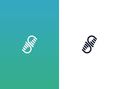 unused concept branding hands logo simple vector wifi