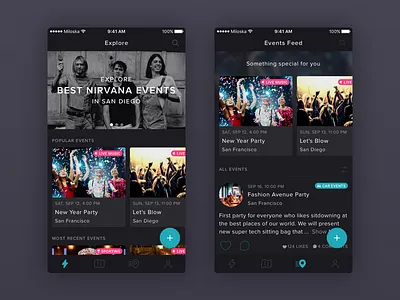 Fresh GoOut updates! android app apple design explore goout interface ios iphone mobile ui ux