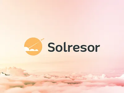 Logotype for Solresor branding logo