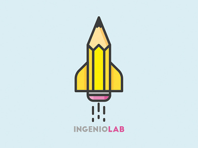 IngenioLab branding illustration logo pencin studio