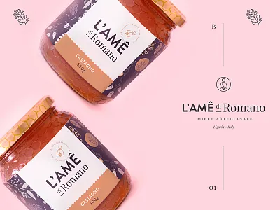 L’Ame Honey — Brand Identity & Packaging brand identity branding logo packaging