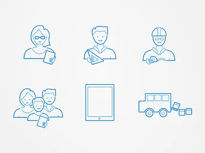 Architecture app architecture family home icon illustration line minimal plan vector