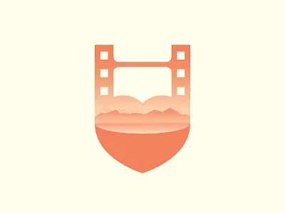Movie Studio Logo Exploration brand identity branding documentaries film heart humane logo love mountains movies