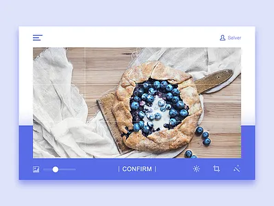 Day 30 - Photo editing 100 card clean cool dailyui delete edit flat for player use