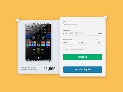 Credit Card Checkout Form card checkout credit card modal rvweeklyuichallenge sketch ui web design