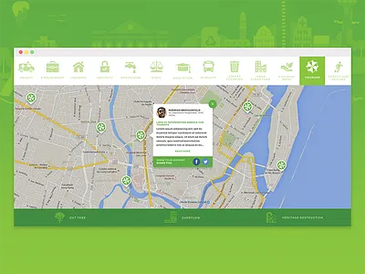 O Recife que você quer clean flat icon material ui