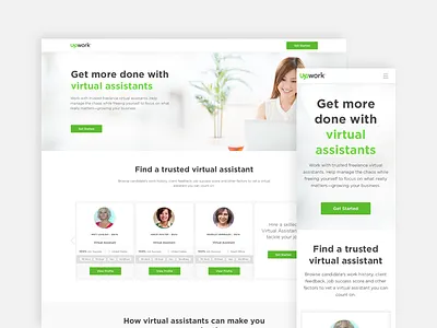 Landing page landing page responsive ui