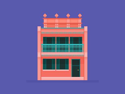 Sydney Terrace House architecture building house illustration surry hills sydney terrace