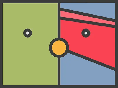 Pablito color face geometric pablo smokey