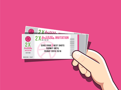 Dribbble invitation basketball dribbble hand invitation invites ticket
