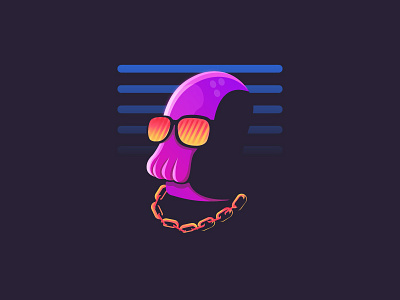 I Am Retro - Dr.Zoidberg 80s cigar fanart futurama gradient retro zoidberg