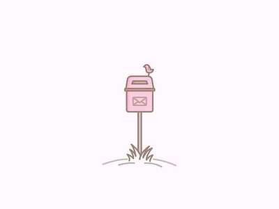 Postbox icon illustration post postbox