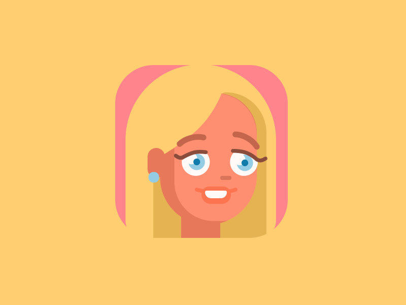 Zombieicon blond female girl halloween icon scary witch woman zombie