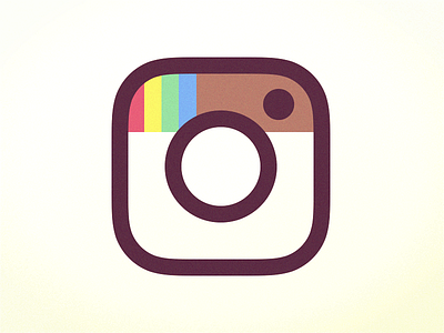 Vintage Instagram Icon 2016 icon instagram redesign vintage