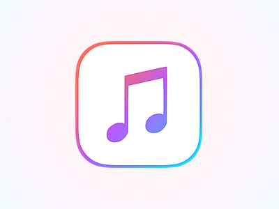 Music icon icon ios itunes music