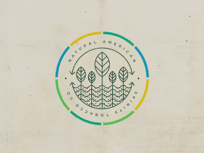 natural tobacco farming badge agriculture badge comite farming leafs natural organic recycle seal seed tobacco