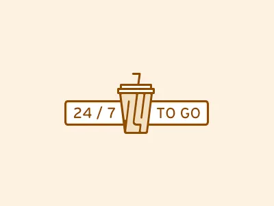 24/7 To Go 24 7 coffee cup straw togo