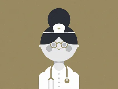 Nursey Nurse Nurse healing hospital illustration nurse