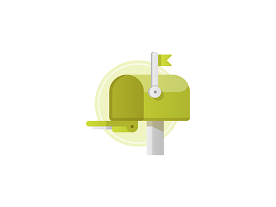 Mailbox Invite icon illustration invitation invite mail mailbox