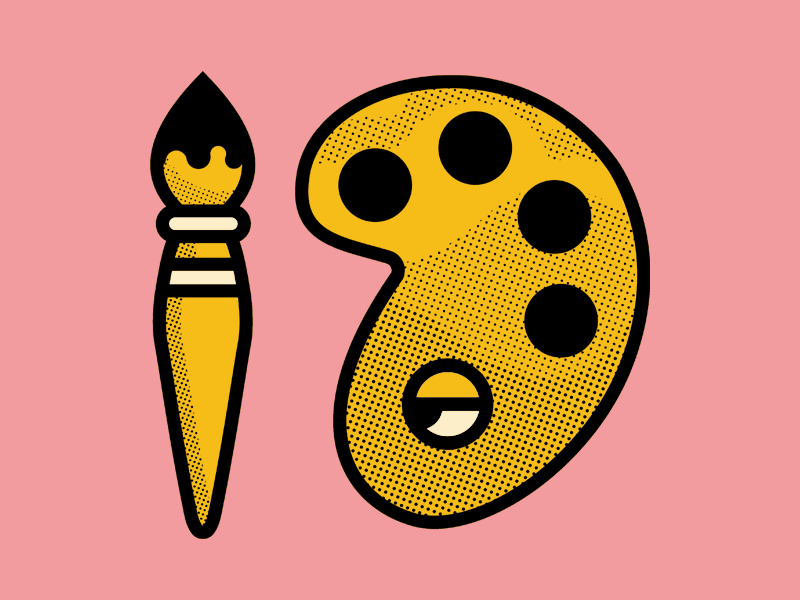 MoPop Village Icon Loop arcade arcademachine artist beer cellphone foodtruck musicfestival tech