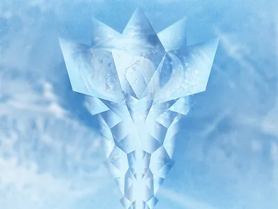 Ice Plant geometric grain illustrator photoshop raster vector