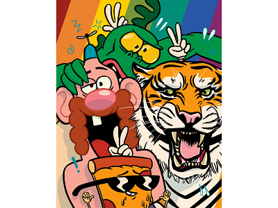 Uncle Grandpa Comics Cover cartoon character comic book comics illustration