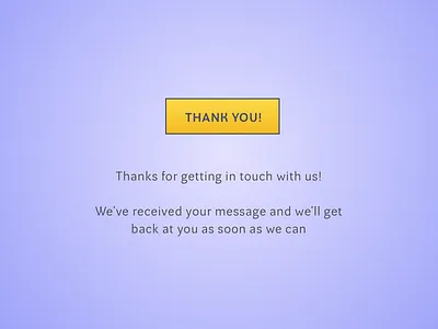 Daily UI #077 - Thank You daily ui dailyui dailyui thank you ui design user interface design