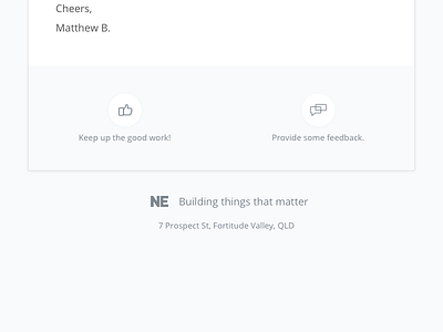 Email Footer Snapshot email email template marketing