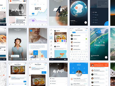 ARCO Mobile UI Kit agenceme design kit mobile ui ux