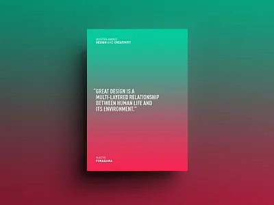 Design and Creativity Quotes colors design gradient minimal poster posters quotes shades visual web
