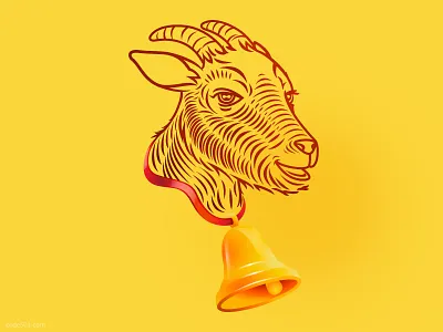 Goat bell cheese goat