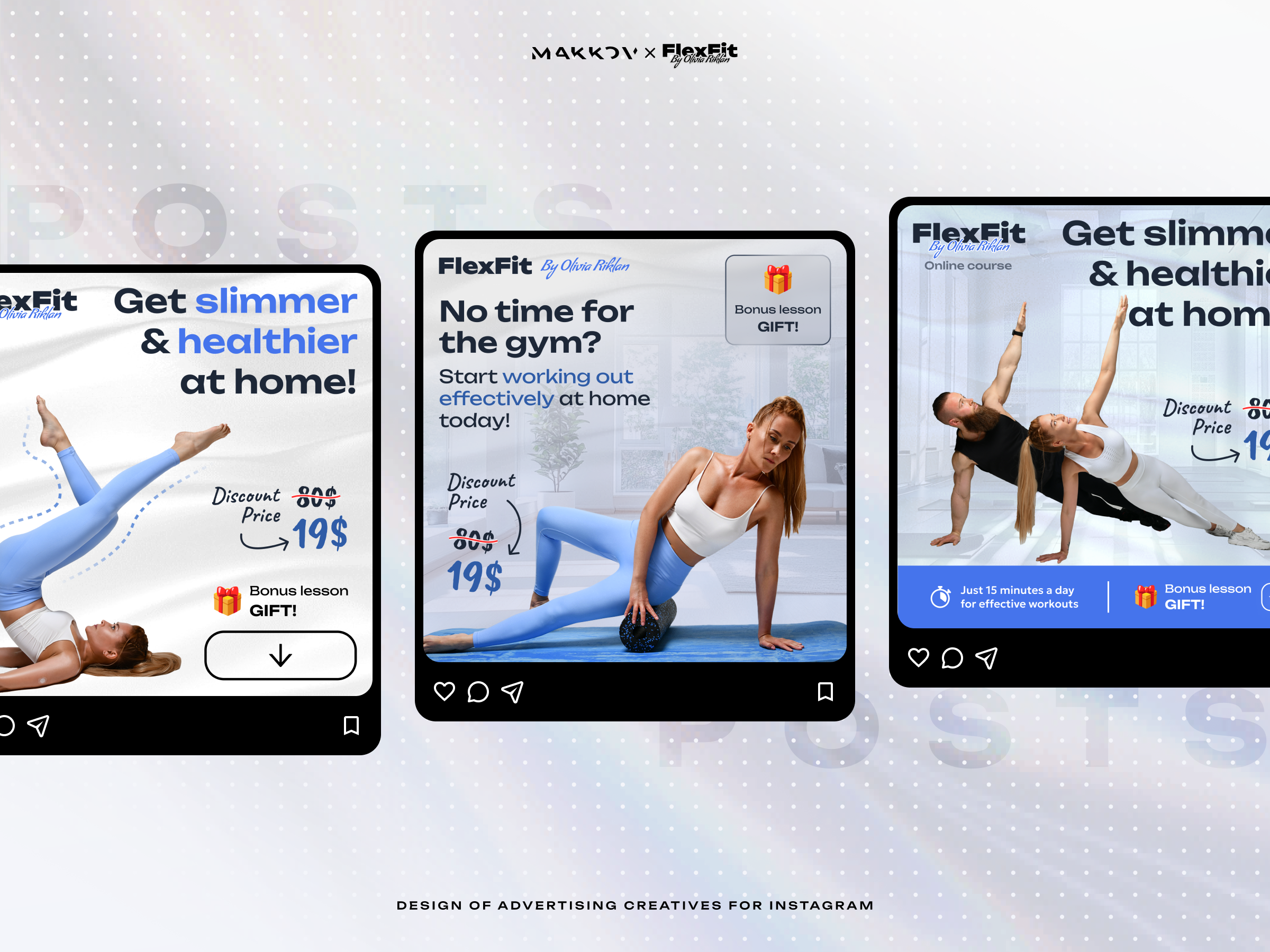 Example of Ad Creatives & Social Media Design