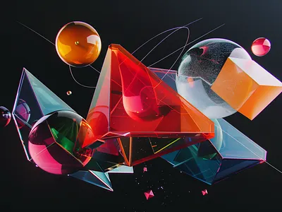 Materials I design graphic design illusgtration materials midjourney