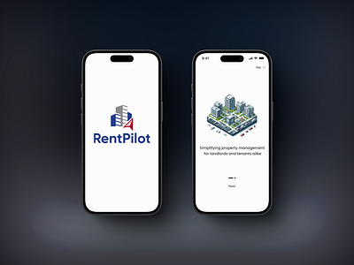 Rent Pilot 3d animation branding logo motion graphics ui